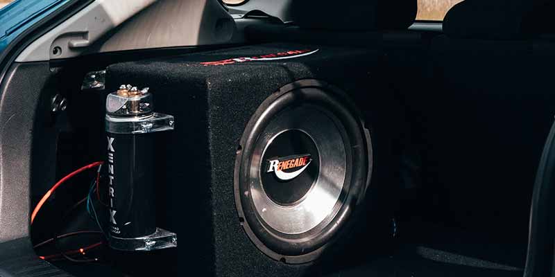 Aftermarket subwoofers and amplifiers