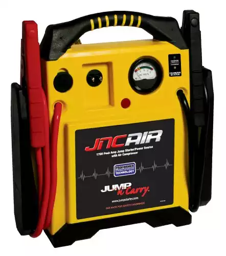 Clore Automotive Jump-N-Carry JNCAIR 1700 Peak Amp Jump Starter with Air Compressor