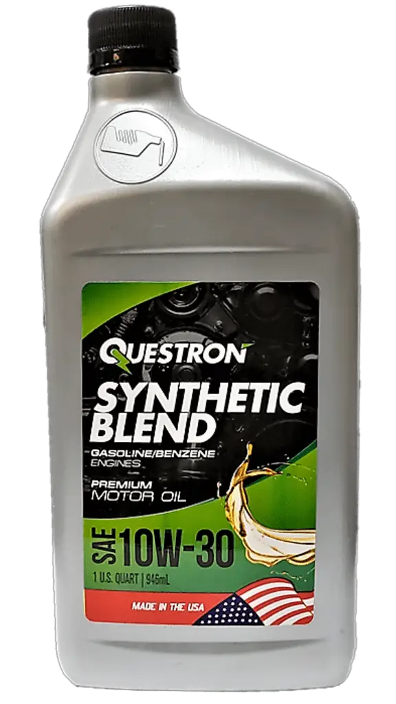 Questron motor oil bottle