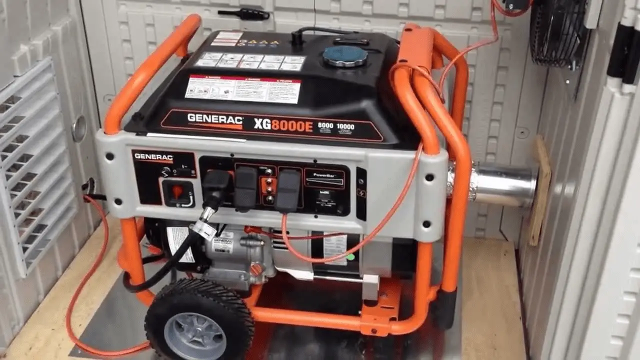 can you run a generator in the garage